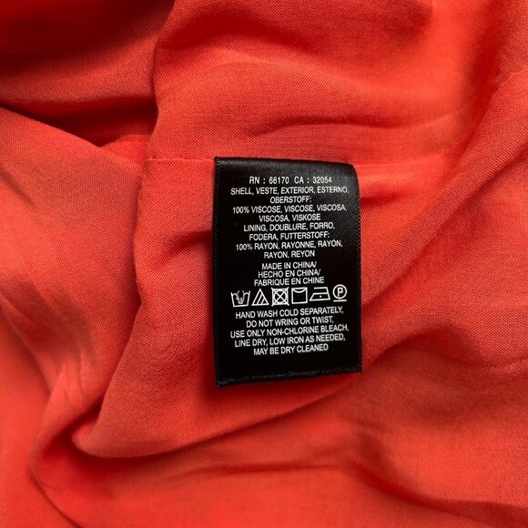 Anthropologie Maeve Macie Maxi Dress, Sleeveless Floral Red Orange Purple, Sz 14 - Picture 8 of 8